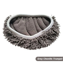 Load image into Gallery viewer, Thickened Elastic Band Flat Mop Pads Coral Fleece/Microfiber/Chenille Replacement Rotary Sweeper Mop Washable Wet Mopping Cloth for Floor Cleaning
