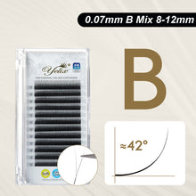 Load image into Gallery viewer, Black Y Shaped 2D YY Ultra-thin Lash Extension Premade Fans Eyelashes Extensions Single Tip Natural Soft Light False Eyelashes
