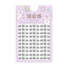 Load image into Gallery viewer, Black Sunflower False Eyelashes Natural Manga Lashes Anime Eyelashes Large Capacity Eyelashes Extension 8-13mm
