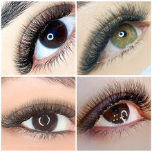 Load image into Gallery viewer, 4D-W Shaped Eyelash Extension Premade Fans W Volume Lashes C/D/L 4D False Eyelashes 9-13mm/8-15mm
