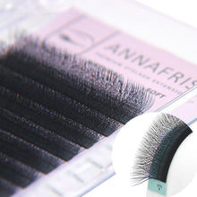 Load image into Gallery viewer, 4D-W Shaped Eyelash Extension Premade Fans W Volume Lashes C/D/L 4D False Eyelashes 9-13mm/8-15mm
