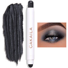 Load image into Gallery viewer, 12 Colors Shiny Facial Non-sticky Long-lasting Matte Pearl Liner Double-sided Eyeshadow Eyeliner

