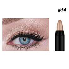 Load image into Gallery viewer, 16 Colors Facial Multi-purpose Pearlescent Eyeliner Color Glitter Waterproof Long-Lasting Eye Makeup Silkworm Pen Liner
