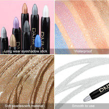 Load image into Gallery viewer, 16 Colors Facial Multi-purpose Pearlescent Eyeliner Color Glitter Waterproof Long-Lasting Eye Makeup Silkworm Pen Liner
