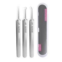 Load image into Gallery viewer, 3/8PCS Stainless Steel Acne Clip Cell Clip Remove Blackhead Clip Acne Needle Beauty Salon Acne Needle Skin Care Beauty Tools
