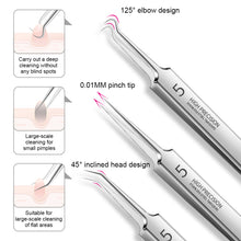 Load image into Gallery viewer, 3/8PCS Stainless Steel Acne Clip Cell Clip Remove Blackhead Clip Acne Needle Beauty Salon Acne Needle Skin Care Beauty Tools
