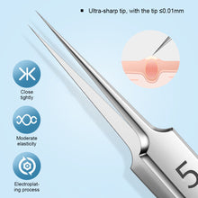 Load image into Gallery viewer, 3/8PCS Stainless Steel Acne Clip Cell Clip Remove Blackhead Clip Acne Needle Beauty Salon Acne Needle Skin Care Beauty Tools

