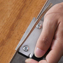 Load image into Gallery viewer, Wood Chamfering Fillet Scraper Board Deburring Tool Trimming knife Woodworking Edge Corner Planer Specialty Edge Banding
