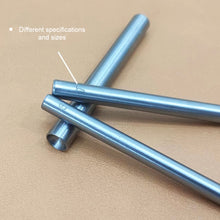 Load image into Gallery viewer, 6pcs 1-5mm Leather Hole Punching Tools Steel Hollow Round Hole Puncher Round Cutters For Watch Bands Belts Paper Leather Craft Tools
