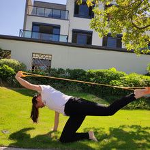 Load image into Gallery viewer, 1PC Outdoor Fitness Hand Ring Silicone Tensile Rope TPE Yoga Stretching Jelly Tensile Band
