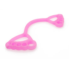 Load image into Gallery viewer, 1PC Outdoor Fitness Hand Ring Silicone Tensile Rope TPE Yoga Stretching Jelly Tensile Band
