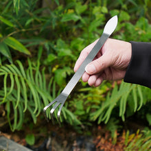 Load image into Gallery viewer, 1PC Household Stainless Steel Bonsai Rake For Loosening Soil Pressing Soil And Transplanting Gardening Supplies
