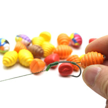 Load image into Gallery viewer, 8PCS European Carp Fishing Buoyancy Simulation Insect Pupa Floating Water Long-Distance Throwing Bait Large Object Reverse Bottom Fishing AccessoriesV
