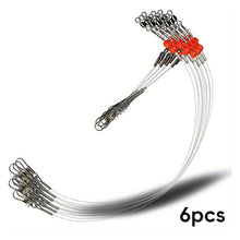 Load image into Gallery viewer, 6PCS Lure Leader Line Anti-Bite Nylon Wire High-Strength Fishing Gear For Baits And Hooks Fishing Accessories
