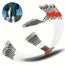 Load image into Gallery viewer, 6PCS Lure Leader Line Anti-Bite Nylon Wire High-Strength Fishing Gear For Baits And Hooks Fishing Accessories
