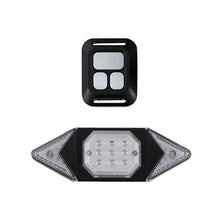 Load image into Gallery viewer, 1PC Bicycle Turn Signal With Wireless Remote Control Night Riding Safety Warning Taillight USB Charging
