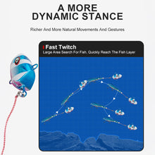 Load image into Gallery viewer, 1PC 100/150G Fish Head Iron Plate Bait Bionic Fluorescence Squid Double-Hook Boat Fishing Slow-Swinging Fishing Gear
