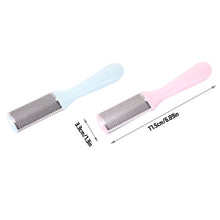 Load image into Gallery viewer, Double Sided Foot Callus Remover File Hard Rasp Scraper Dry Cracked Feet Calluses Rough Heel Exfoliating Pedicure Tool
