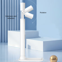 Load image into Gallery viewer, Portable Nail Art Handheld Flathead Lamp Rechargeable Version Retractable Flathead Lamp Bracket Nail Plate Phototherapy Lamp
