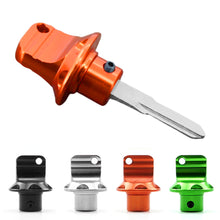 Load image into Gallery viewer, Universal Aluminum Alloy Motorcycle Key Cover Decorative Key Head Cover Lock Motor Key Head Mouldings Electric Key Retrofit Accessories
