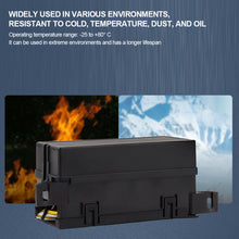 Load image into Gallery viewer, 12V 40A Car Auto Relay Box Dual Pre-Wired Fuse and Relay Box with 11pcs ATC/ATO Blade Fuses 5-30A 6Pcs 4 Pin 40A Relays Fuse Block
