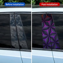 Load image into Gallery viewer, 2Pcs Car Stickers B Pillar Center Column Covers DIY Scratch Resistant Decoration Sticker Waterproof
