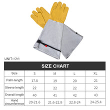 Load image into Gallery viewer, Outdoor Long Work Gloves Cut Resistance Stab-Proof Gardening Gloves Heat Resistant Wear Resistant Labor Protective Gloves Comfortable Breathable Sheepskin Gloves

