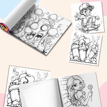 Load image into Gallery viewer, Joint Street Graffiti Colouring Book 20 Pages Adult Picture Book

