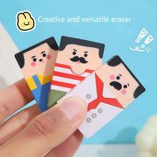 Load image into Gallery viewer, Creative Pencil Eraser Baldness Old Man Eraser Student Stationery School Office Supplies for Kids Will Slowly Go Bald As You Use

