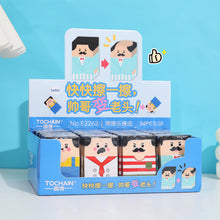 Load image into Gallery viewer, Creative Pencil Eraser Baldness Old Man Eraser Student Stationery School Office Supplies for Kids Will Slowly Go Bald As You Use

