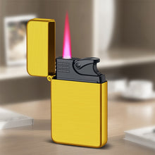 Load image into Gallery viewer, Windproof Waterproof Metal Lighter Noctilucent Red Fire Direct Cigar Lighter Men Smoke Accessoires
