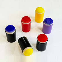 Load image into Gallery viewer, 10pcs Finger Painting Sponge Daubers Sponger Foam Applying Ink Chalk Inking Staining DIY Painting Craft Set Painting Tools
