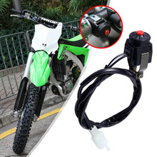 Load image into Gallery viewer, Motorcycle Dual Sport Dirt Quad Start Horn Kill Off Stop Switch Button Horn Starter for ATV Sport Dirt Electric Bike Motorbike Accessories
