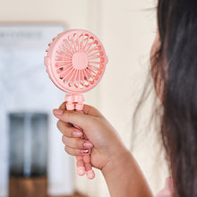 Load image into Gallery viewer, Portable Rechargeable 3-speed Fan Baby Stroller Bed Mute Fan Variable Base Octopus Mini Fan Office Desktop Hands Free Fan
