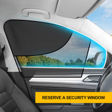 Load image into Gallery viewer, Magnetic Dual- layer Car Sun Shade Curtain Mesh Window Shade Sun Protection Heat Blocking
