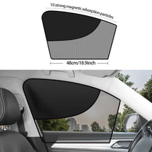 Load image into Gallery viewer, Magnetic Dual- layer Car Sun Shade Curtain Mesh Window Shade Sun Protection Heat Blocking
