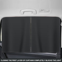 Load image into Gallery viewer, Magnetic Dual- layer Car Sun Shade Curtain Mesh Window Shade Sun Protection Heat Blocking
