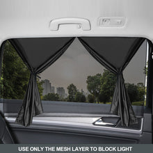Load image into Gallery viewer, Magnetic Dual- layer Car Sun Shade Curtain Mesh Window Shade Sun Protection Heat Blocking
