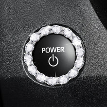 Load image into Gallery viewer, Rhinestone Car Start Ignition Engine Button Diamonds Ring Ignition Ring Design Ignition Decoration
