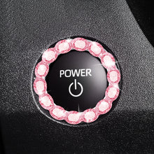 Load image into Gallery viewer, Rhinestone Car Start Ignition Engine Button Diamonds Ring Ignition Ring Design Ignition Decoration
