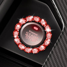 Load image into Gallery viewer, Rhinestone Car Start Ignition Engine Button Diamonds Ring Ignition Ring Design Ignition Decoration
