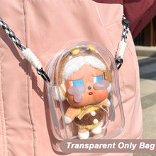 Load image into Gallery viewer, For 15cm Crybaby Cotton Doll Outfit Crossbody Pain Bag PVC Storage Bag Dolls Display Bag
