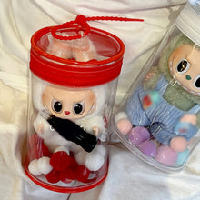 Load image into Gallery viewer, Creative Thicken Transparent Bag for Doll Display Storage Bag Mystery Doll Protection Case Mystery Toy Storage Boxes for Doll Toy Zipper Pouch
