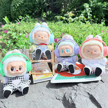 Load image into Gallery viewer, Miniature Headset for 17cm Labubu Dolls Cute DIY Doll Clothes Fashion Accessories Lovely Outfit Gifts for Girls Friends
