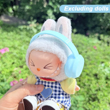 Load image into Gallery viewer, Miniature Headset for 17cm Labubu Dolls Cute DIY Doll Clothes Fashion Accessories Lovely Outfit Gifts for Girls Friends
