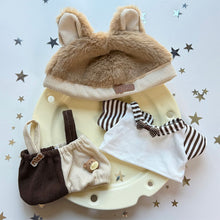 Load image into Gallery viewer, For 20cm Cotton Doll Baby Clothes Cute Summer Dress Bag Set Cute Toy Doll Dress Up Accessories
