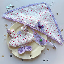 Load image into Gallery viewer, For 20cm Cotton Doll Baby Clothes Cute Summer Dress Bag Set Cute Toy Doll Dress Up Accessories
