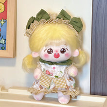 Load image into Gallery viewer, For 20cm Cotton Doll Baby Clothes Cute Summer Dress Bag Set Cute Toy Doll Dress Up Accessories
