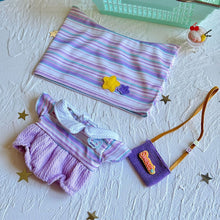 Load image into Gallery viewer, For 20cm Cotton Doll Baby Clothes Cute Summer Dress Bag Set Cute Toy Doll Dress Up Accessories
