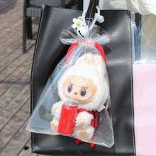 Load image into Gallery viewer, 1Pc Mystery Box Storage Case Anime Ornaments Mystery Box Organizer Box Square Plush Dolls Display Bag With Keychain
